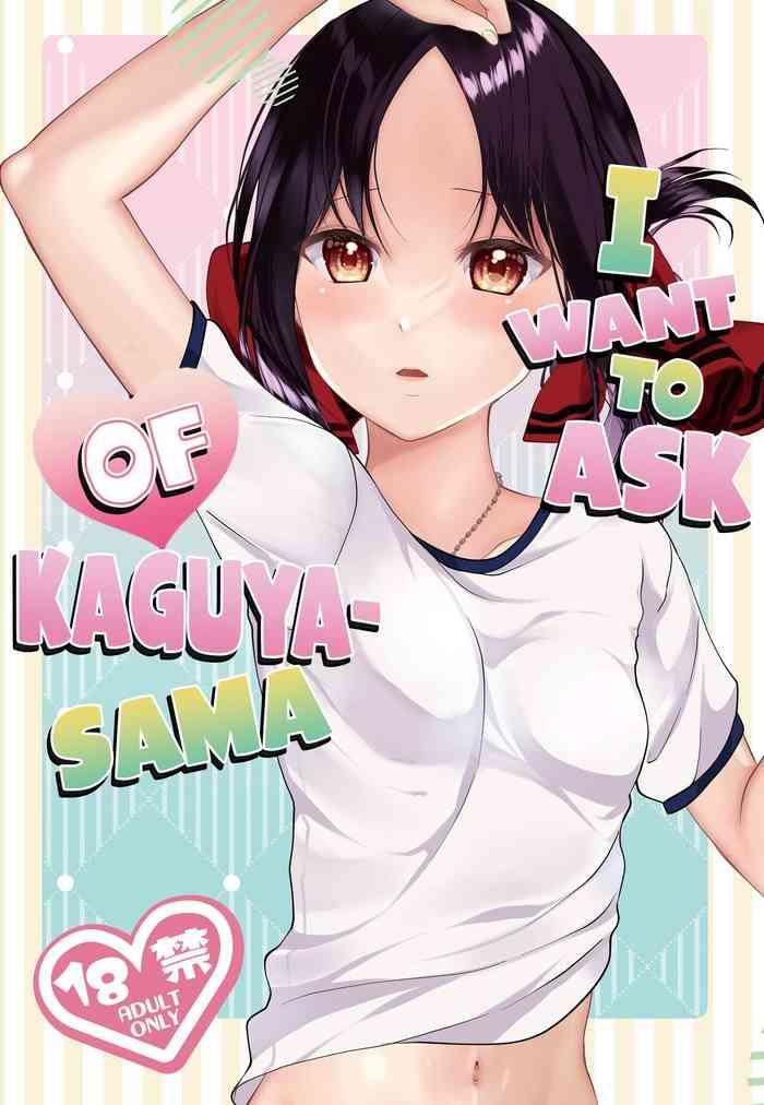 i want to ask of kaguya sama cover