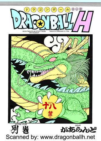 dragon ball h bekkan dragonball h extra issue cover